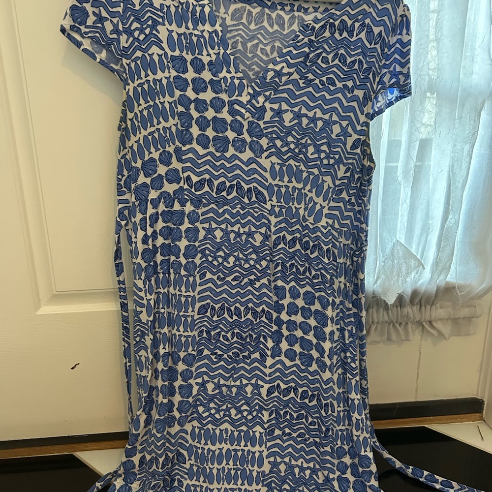 Vineyard Vines Blue and White Mini Dress